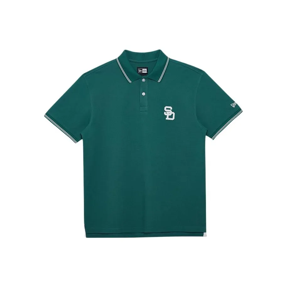 New Era x MLB Base Logo Polo Unisex Green