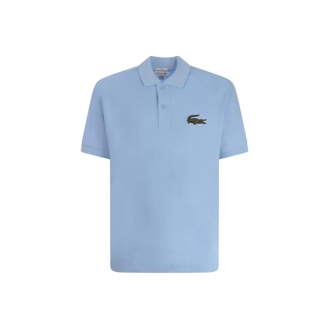 LACOSTE Polo Shirt Men's Light Blue