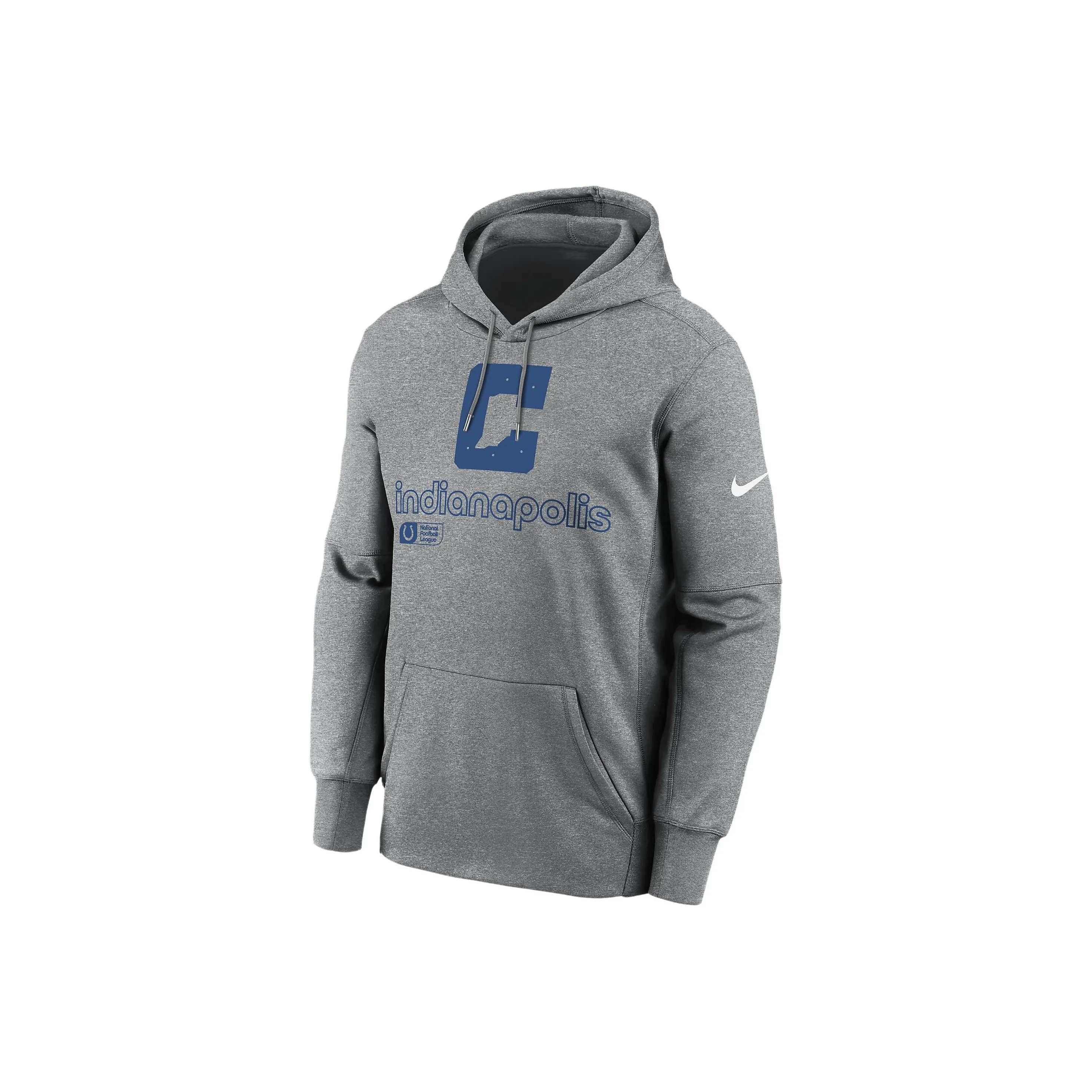 Nike Indianapolis Colts Men's Nike Therma Nfl Pullover Hoodie