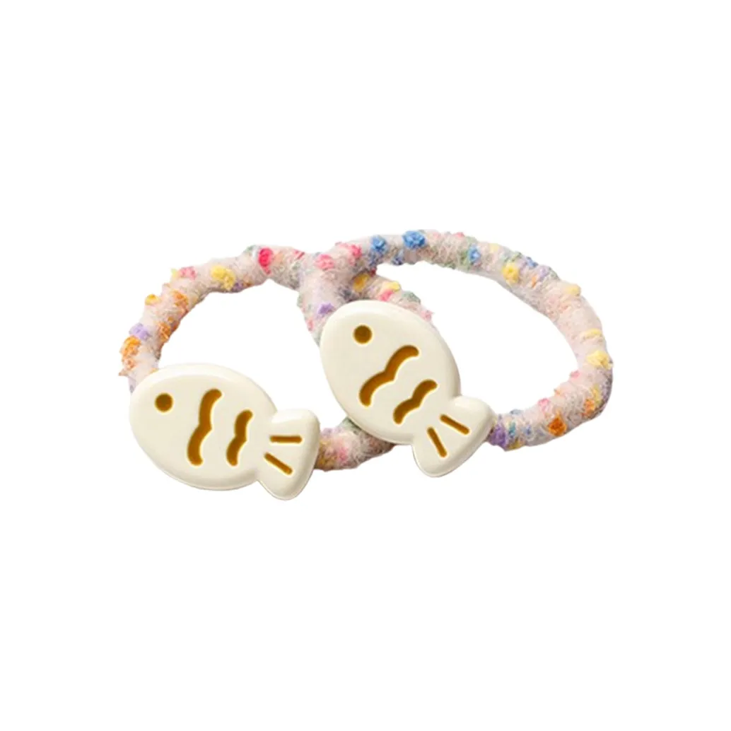 JIANYINGSHU Acrylic Hair Tie Women's