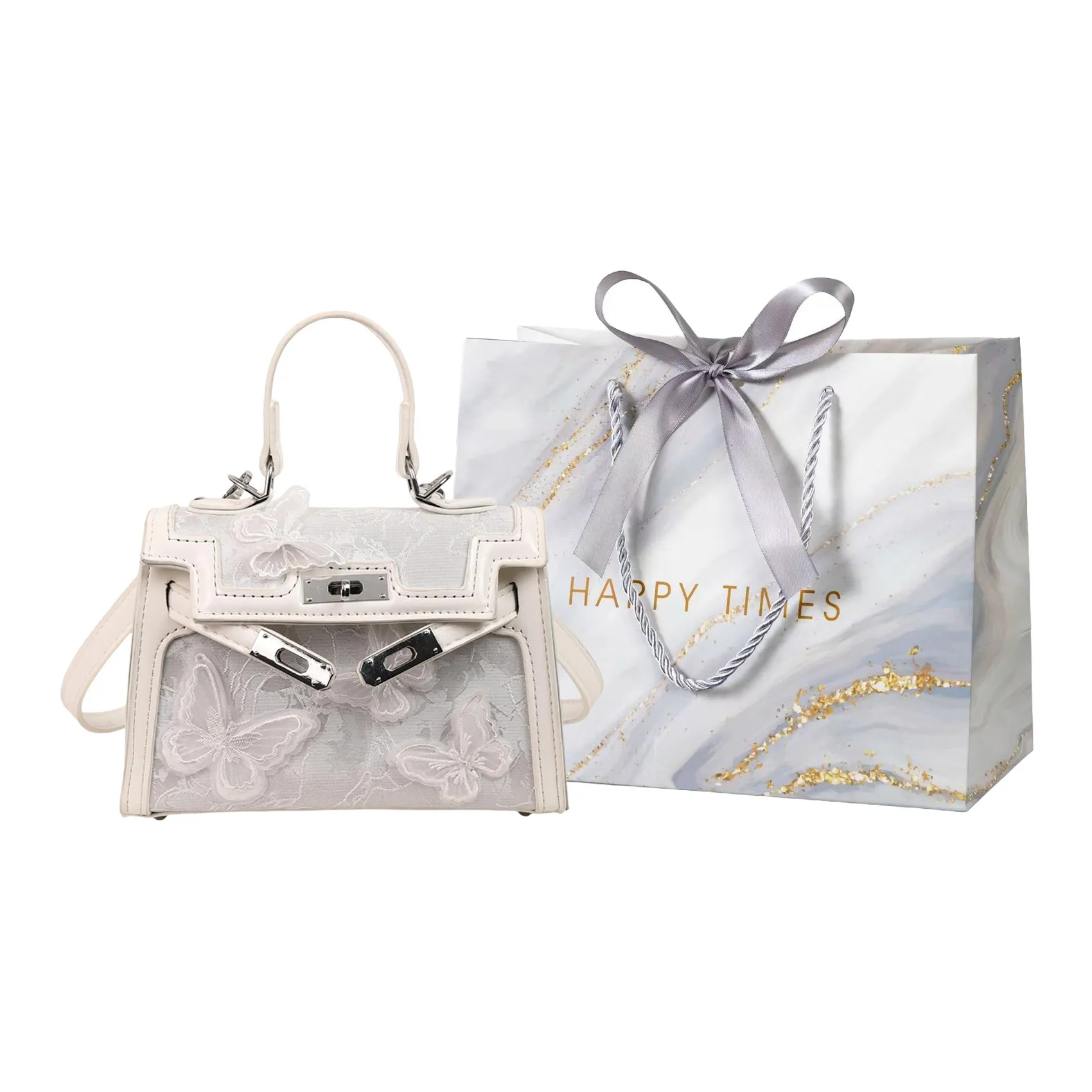 Miss Angel ПУ (полиуретан) Сумка Kelly Женская Белая Черная Синяя Розовая