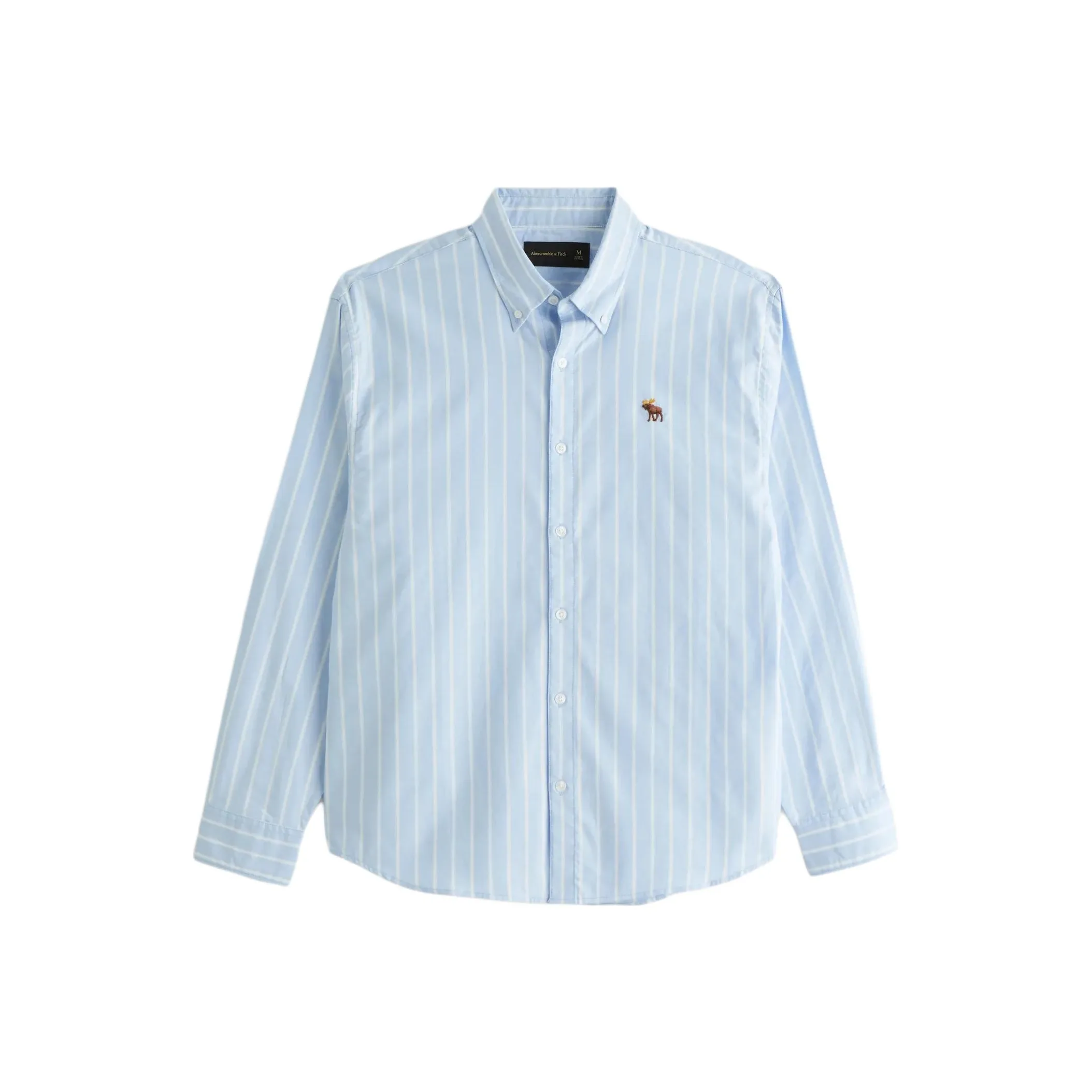 Abercrombie＆Fitch Рубашка Мужская Светло-Синяя