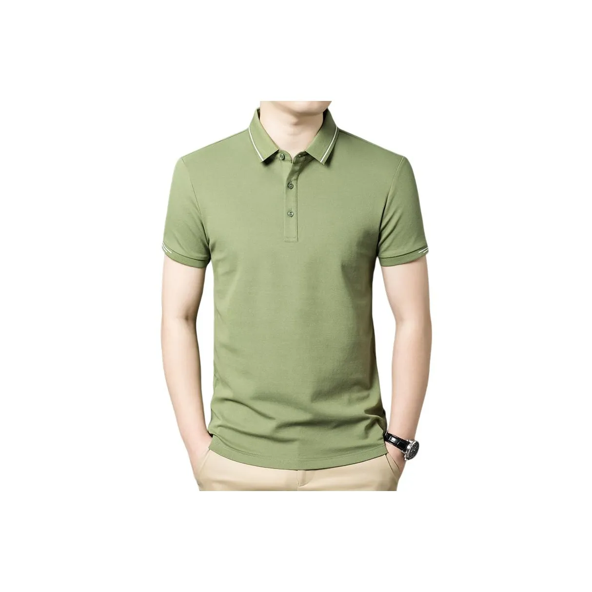 SUNDANCE Дружественный к коже Удобное Поло Мужское