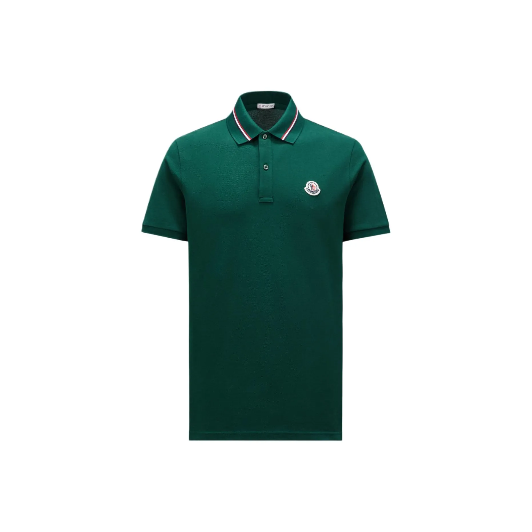 Moncler Logo Patch Short Sleeved Polo Shirt