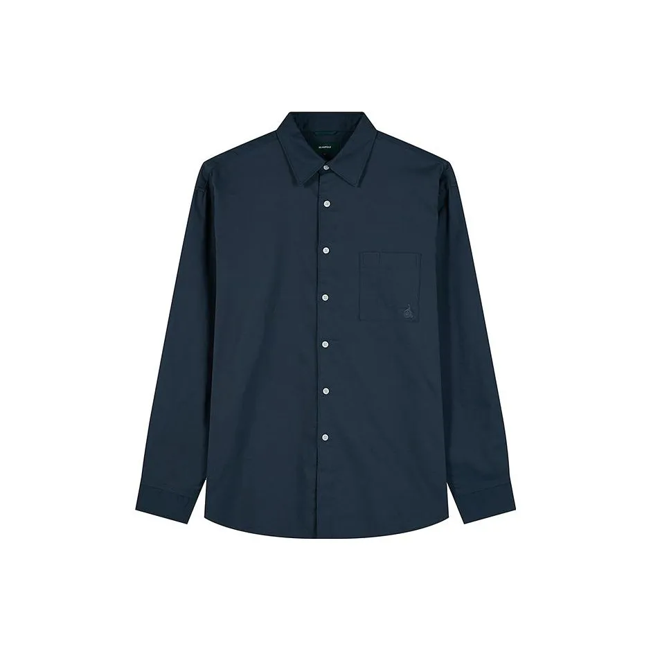 BEANPOLE Темно-синие мужские рубашки