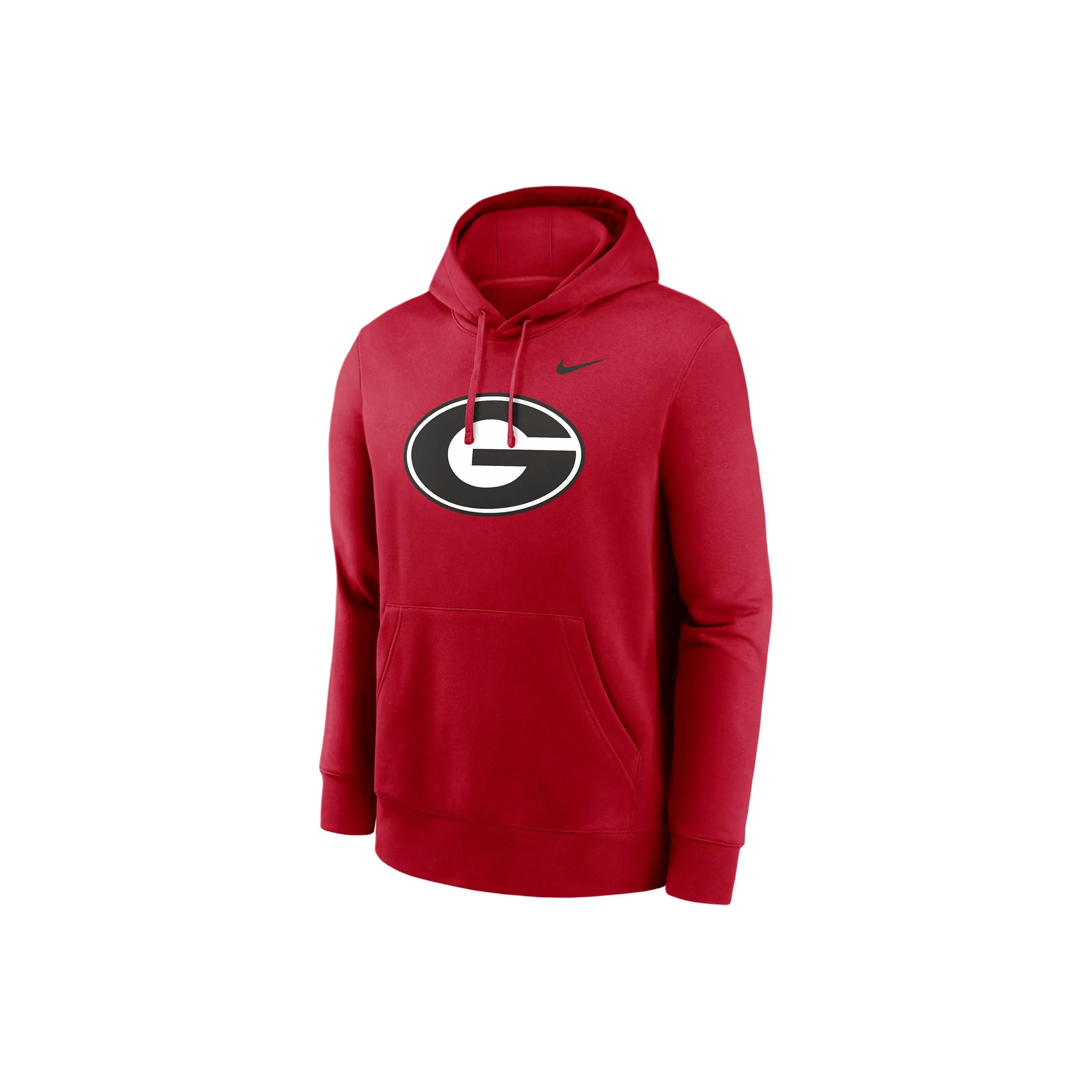Nike Georgia Bulldogs Primetime Evergreen Club Primary Logo Men's Nike College Pullover Hoodie
