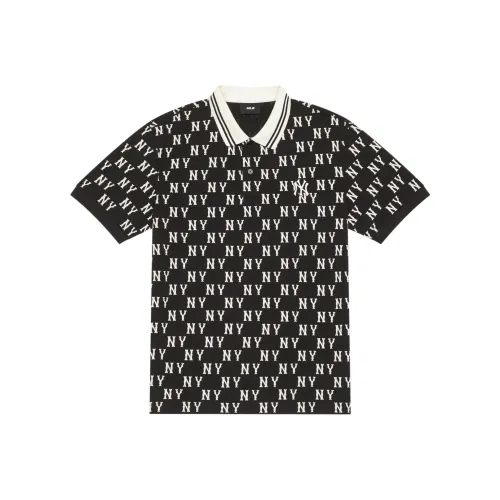 MLB Monogram Reading Collection Черное Унисекс Поло