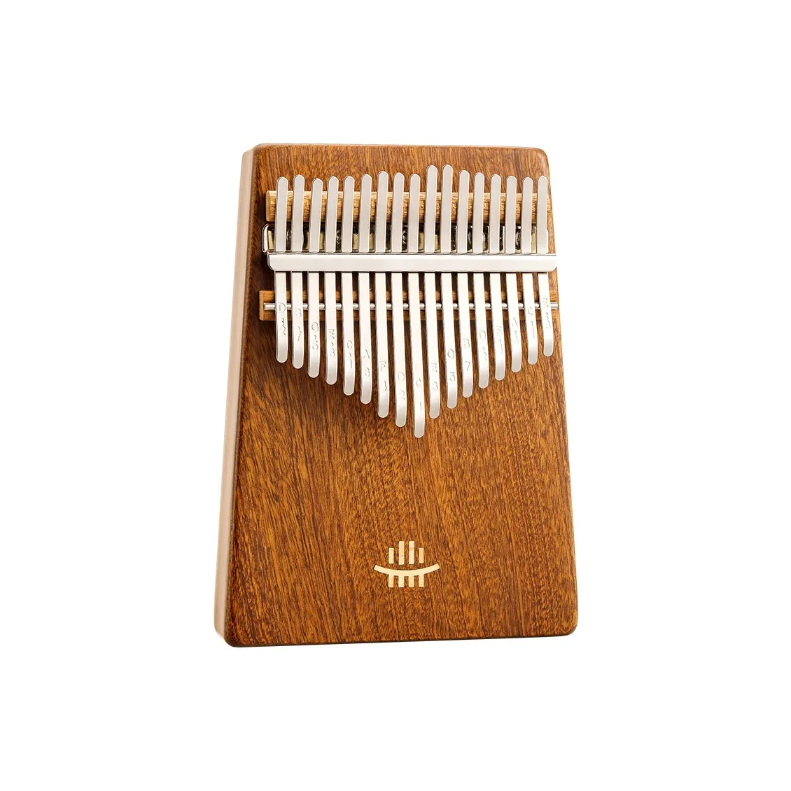 Hluru Bottom Cut Out Kalimba 17 Tone/21 Tone, Solid Wood Single Snowboard Material Xylophones & Glockenspiels