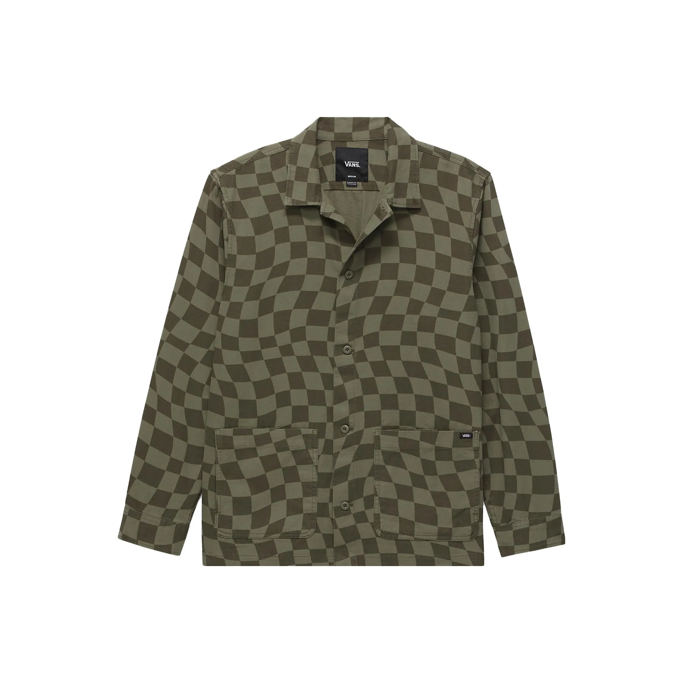 VANS Армейский зеленый Мужские рубашки
