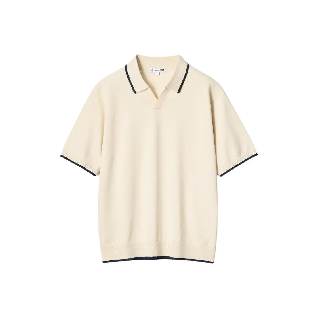 UNIQLO Jw Anderson Co Branded Series Polo Shirt Men's Beige