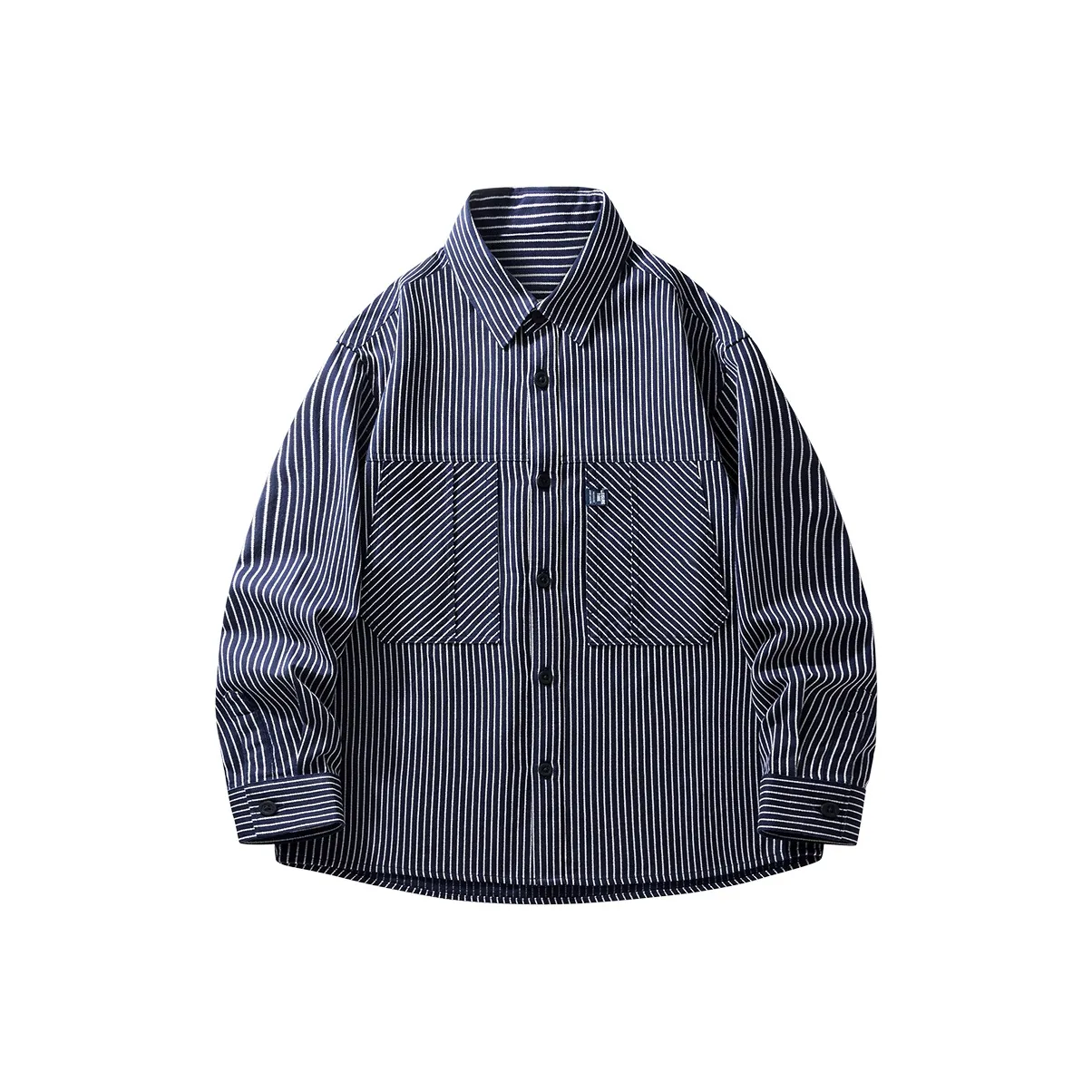 HZWH Весна AUTUMN Американский Длинный Рукав Рубашка Куртка Мужская