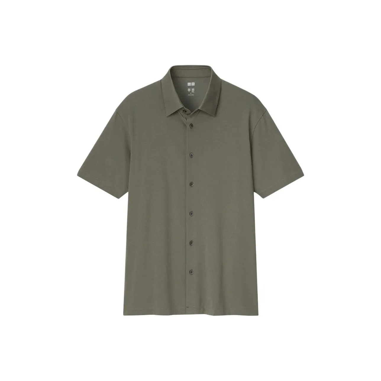 UNIQLO Оливковый Унисекс Поло