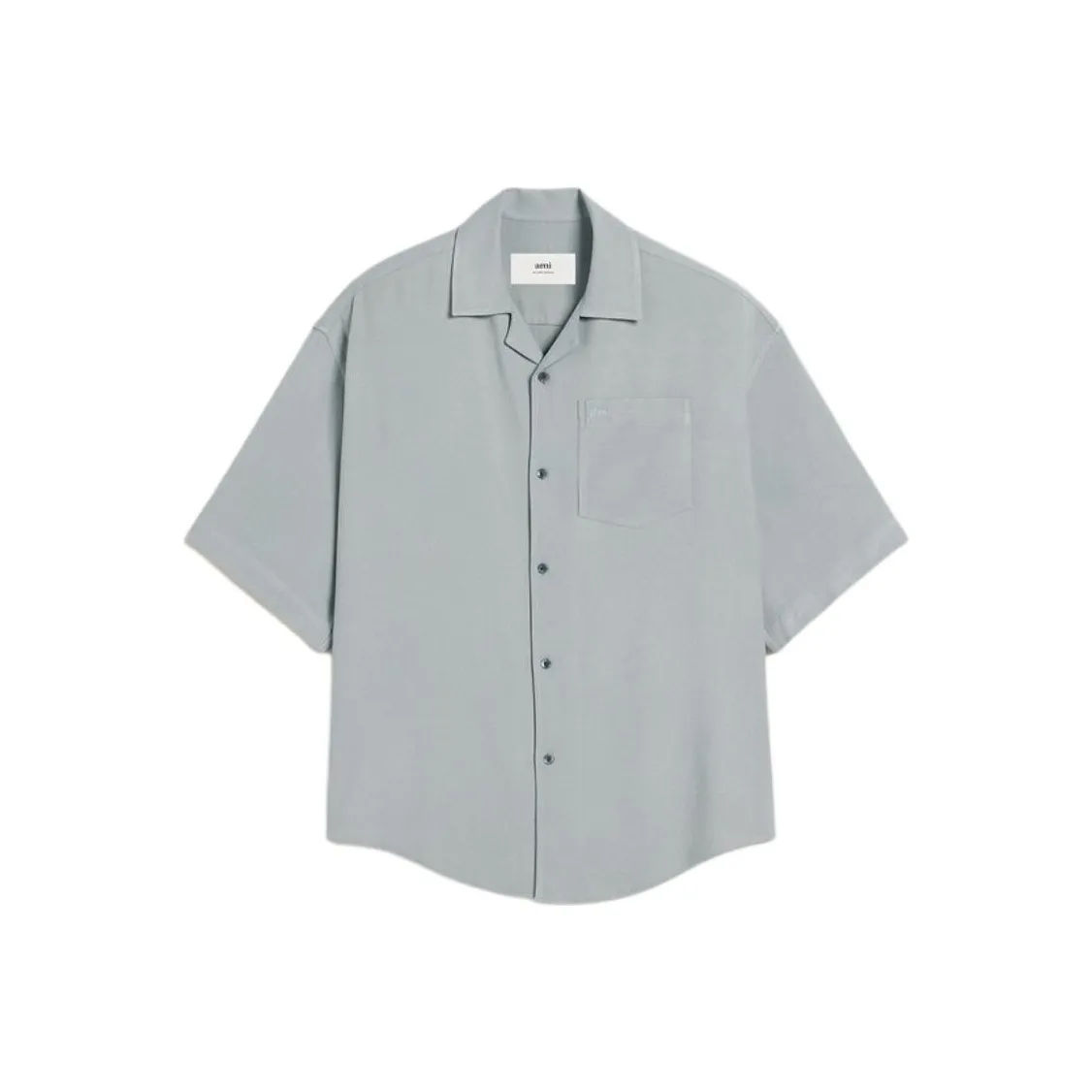 AMIPARIS FW24 Рубашка Мужская Синяя Серый