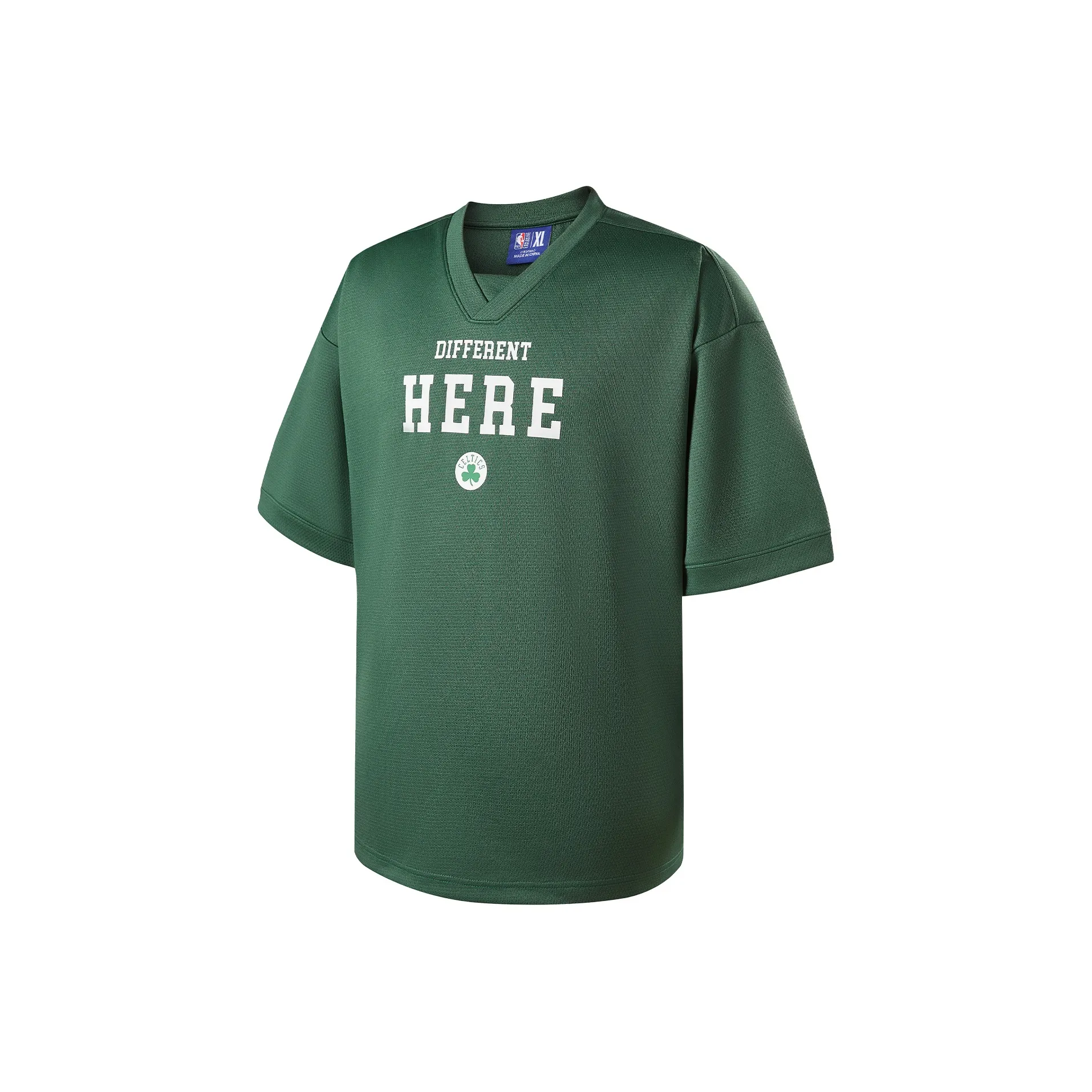 NBA Boston Celtics Team Culture Collection T-Shirt Унисекс Армейский зеленый