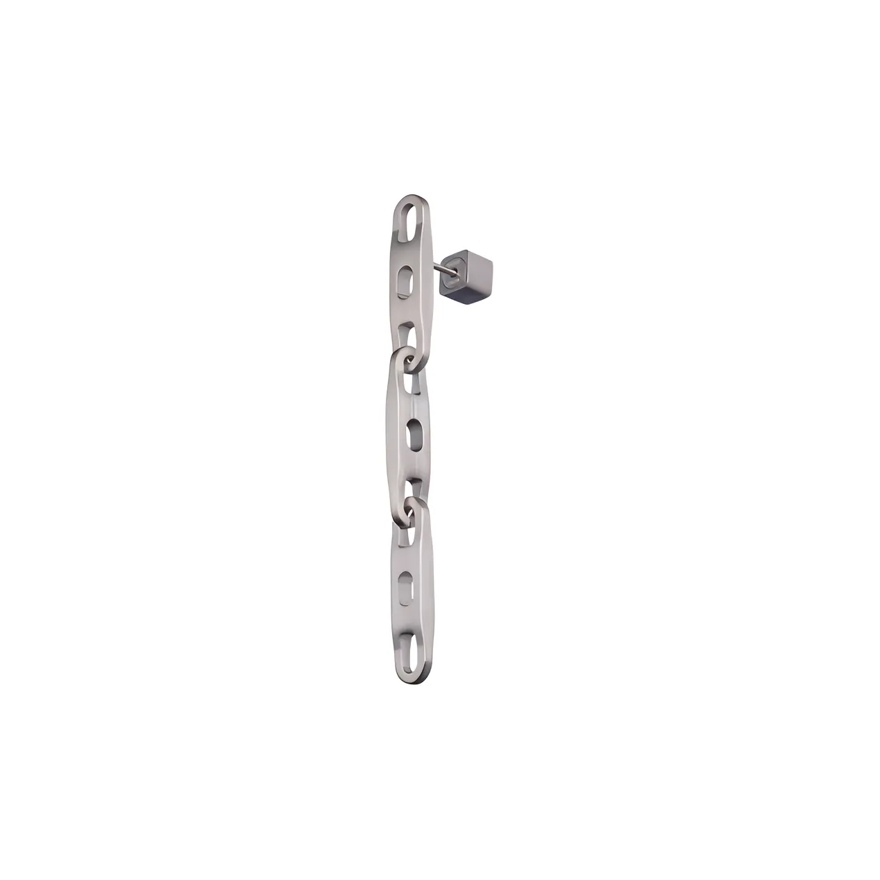 RICK OWENS Cut out Detail Drop Earring