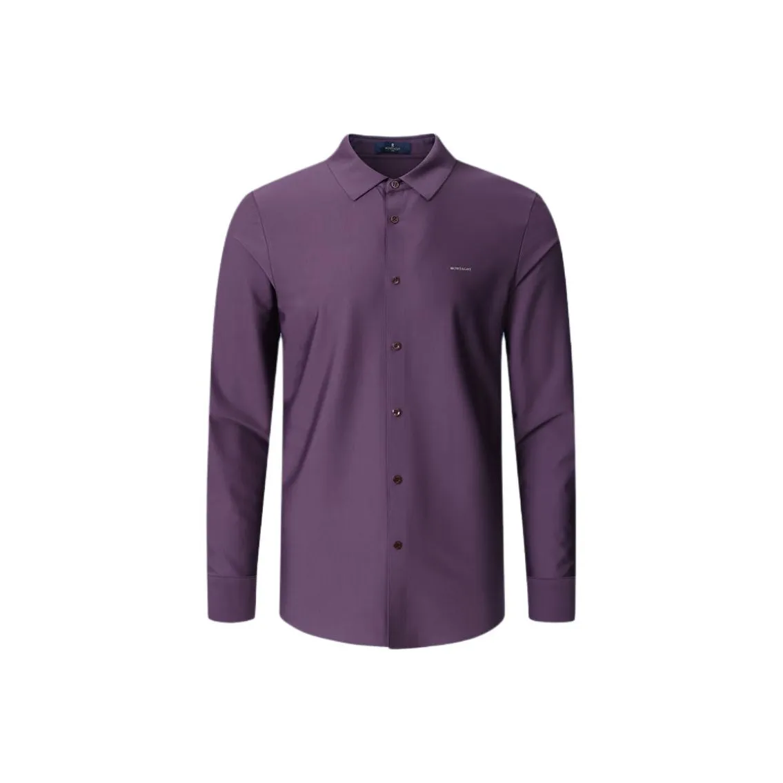 Montagut Рубашка Мужская Night Glamor Фиолетовая
