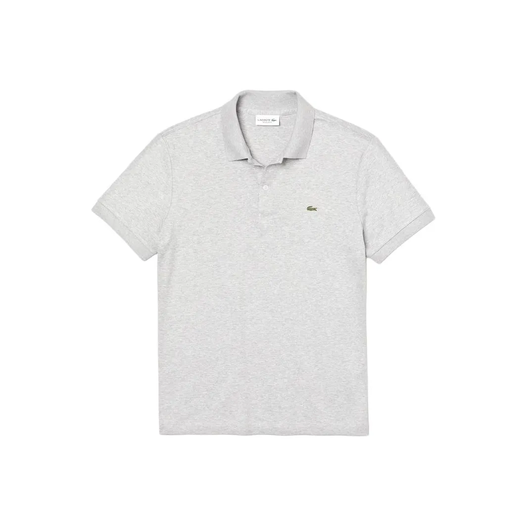 LACOSTE Collaboration Мужская Поло Серого Цвета