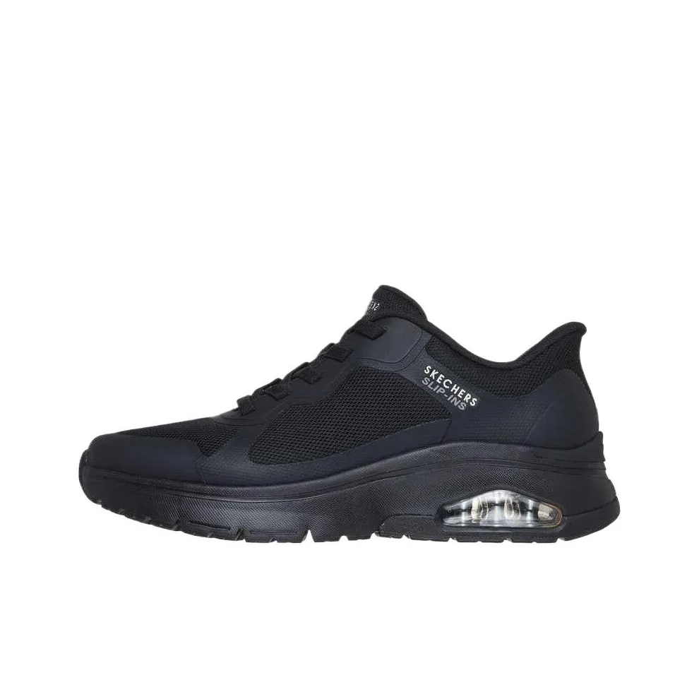 Skechers Uno Low Топ Кэжуал Мужской Черный