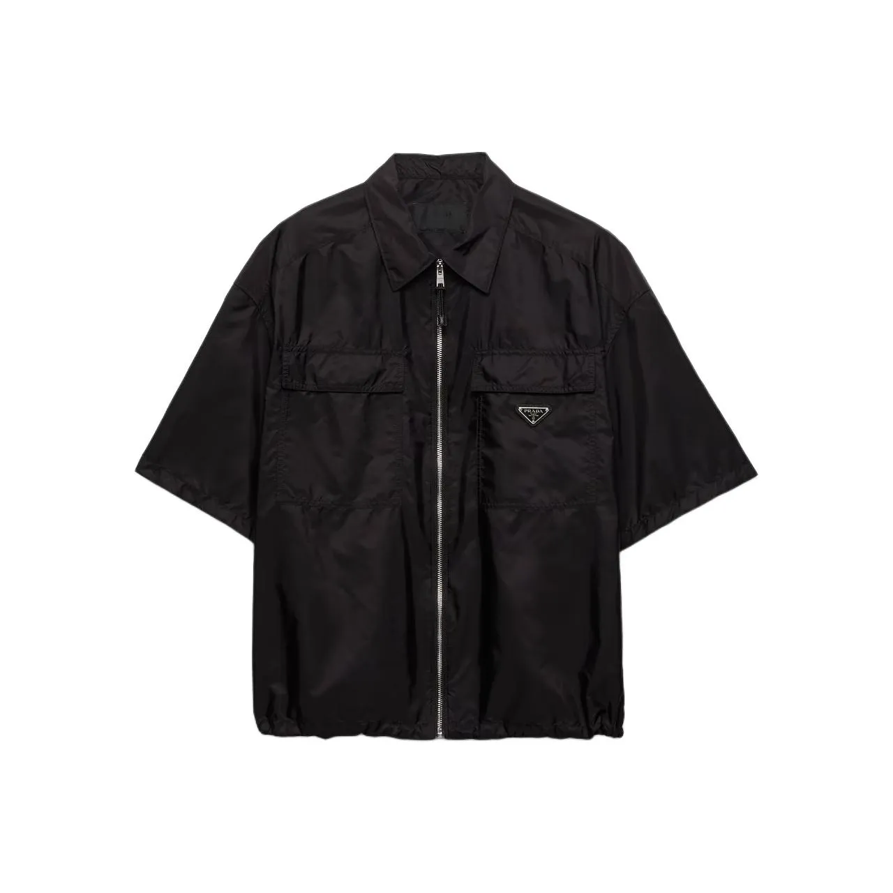 prada pour Re Nylon Short Sleeved Shirt
