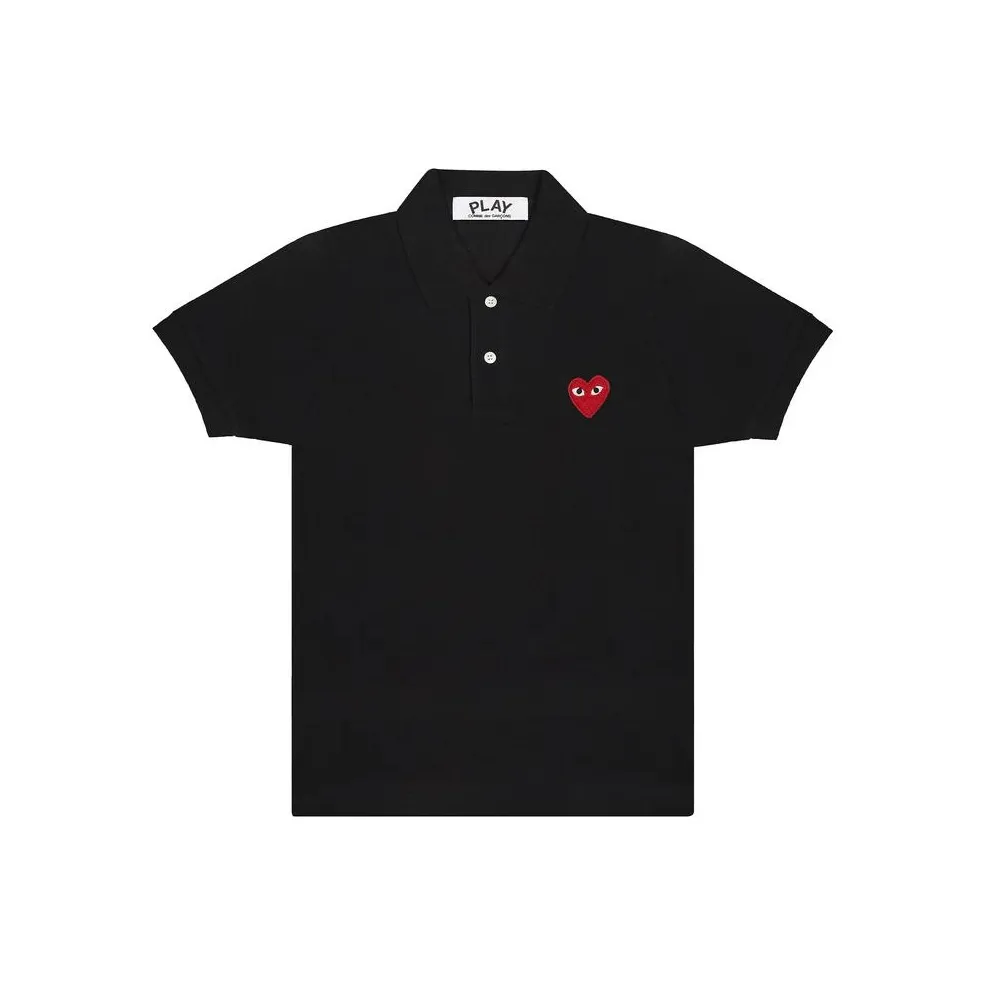 CDG Play Polo Shirt Men's Black