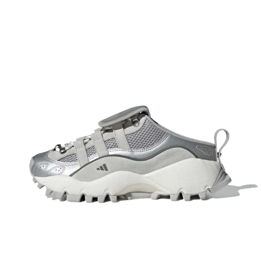 Adidas FOS SEEULATER MULE Низкий Топ Casual Женский Металлический Серебристый