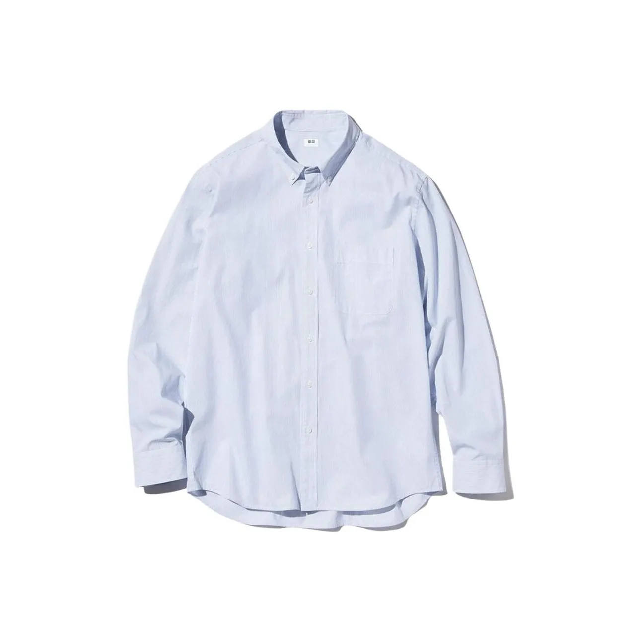 UNIQLO Shirts Men's Aqua Blue