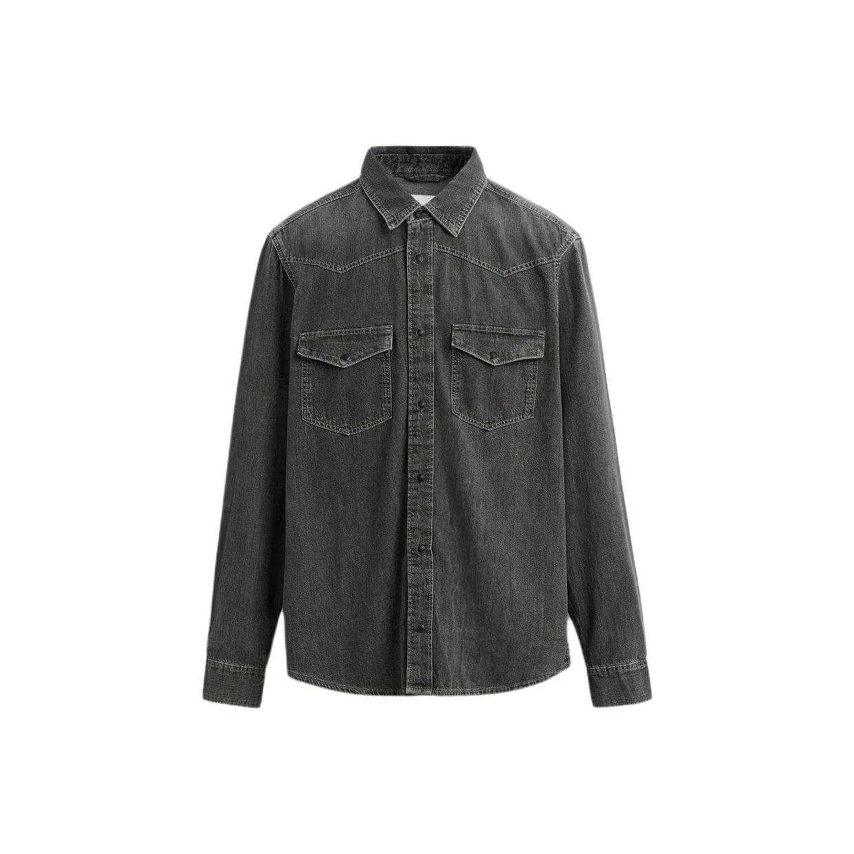 ZARA Shirts Men's Gray