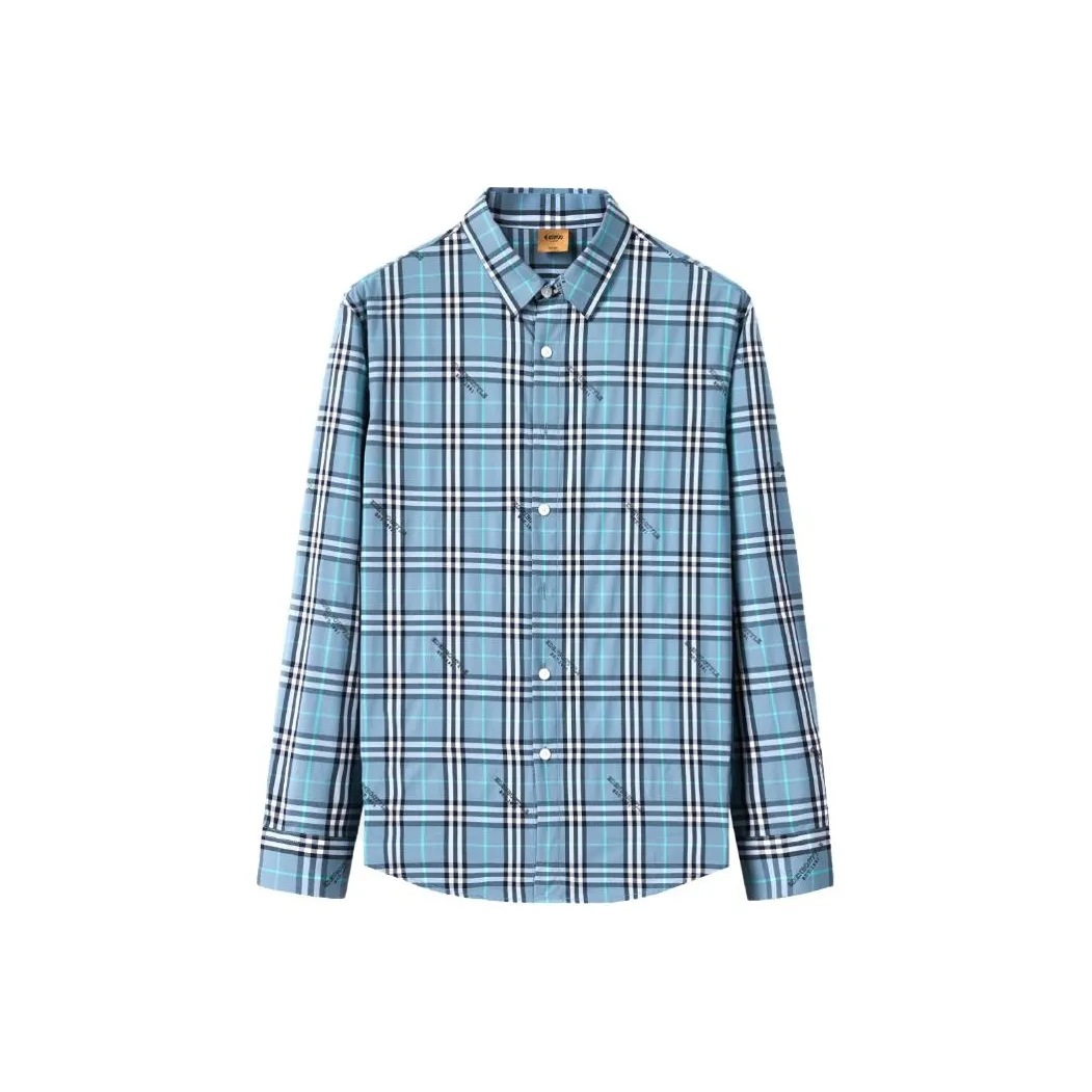 EDENBO Светло-синие мужские рубашки