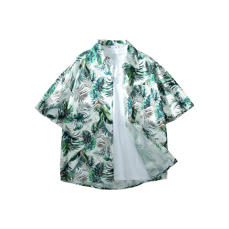 Izex Shirt Unisex Begonia Bay Green