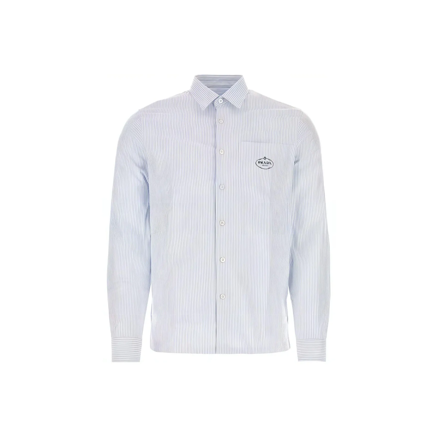 PRADA Pinstripe Button Up Shirt