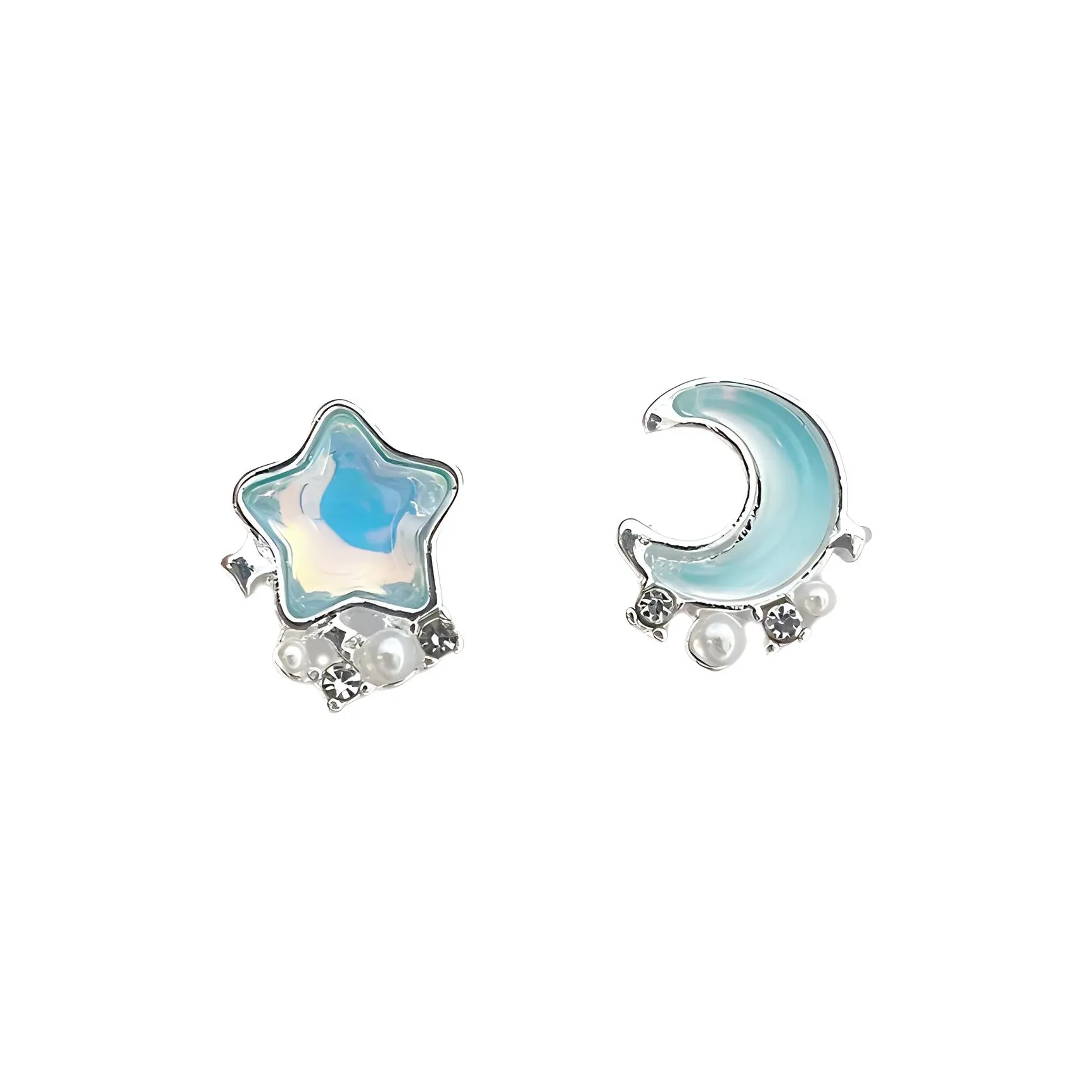 VIVIWELL Серебро S925 Серьги-гвоздики Женские