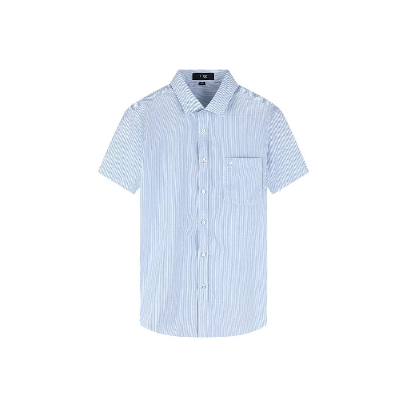 FIRS Светло-синие полосы мужские рубашки