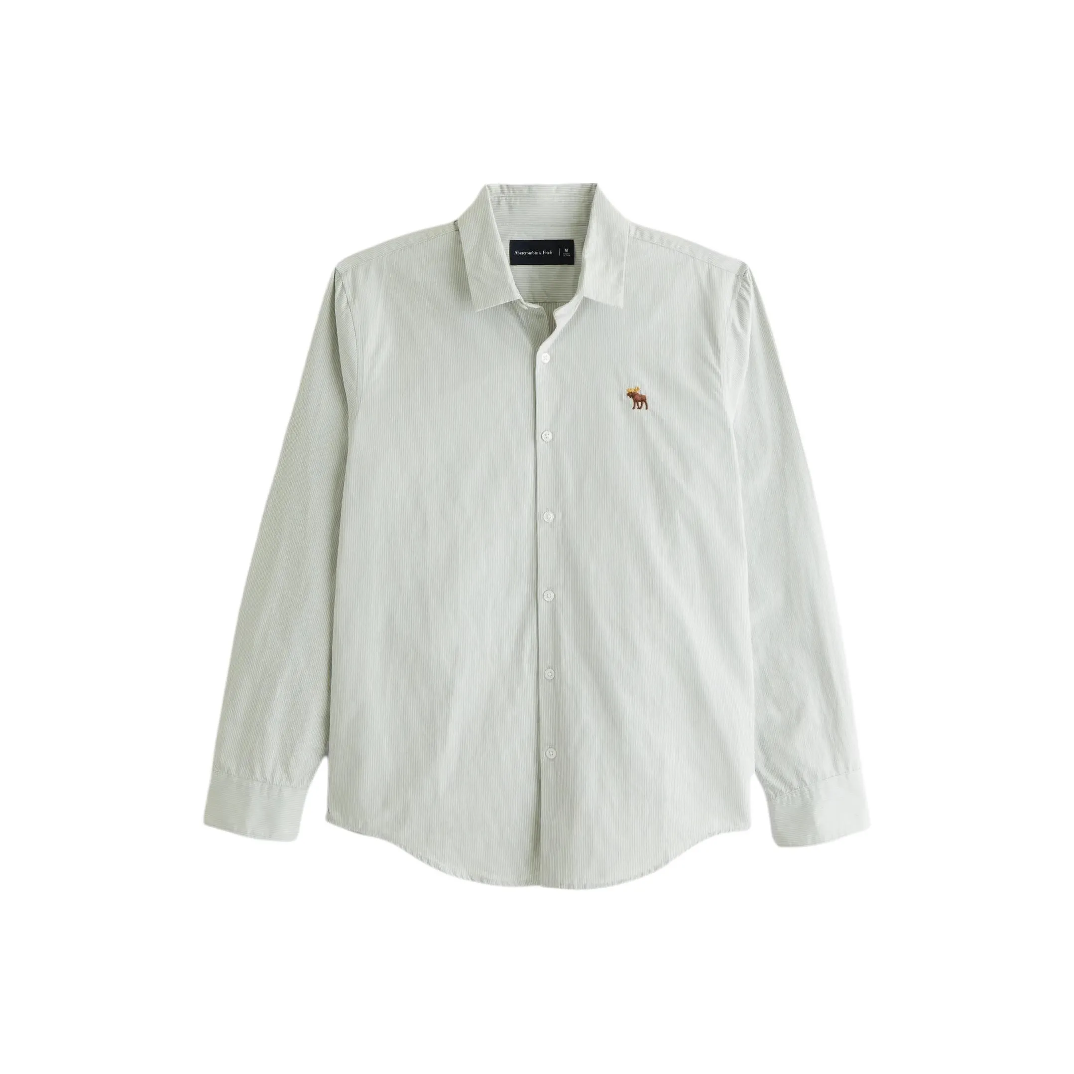 Abercrombie＆Fitch Рубашка Мужская Светло-Серый