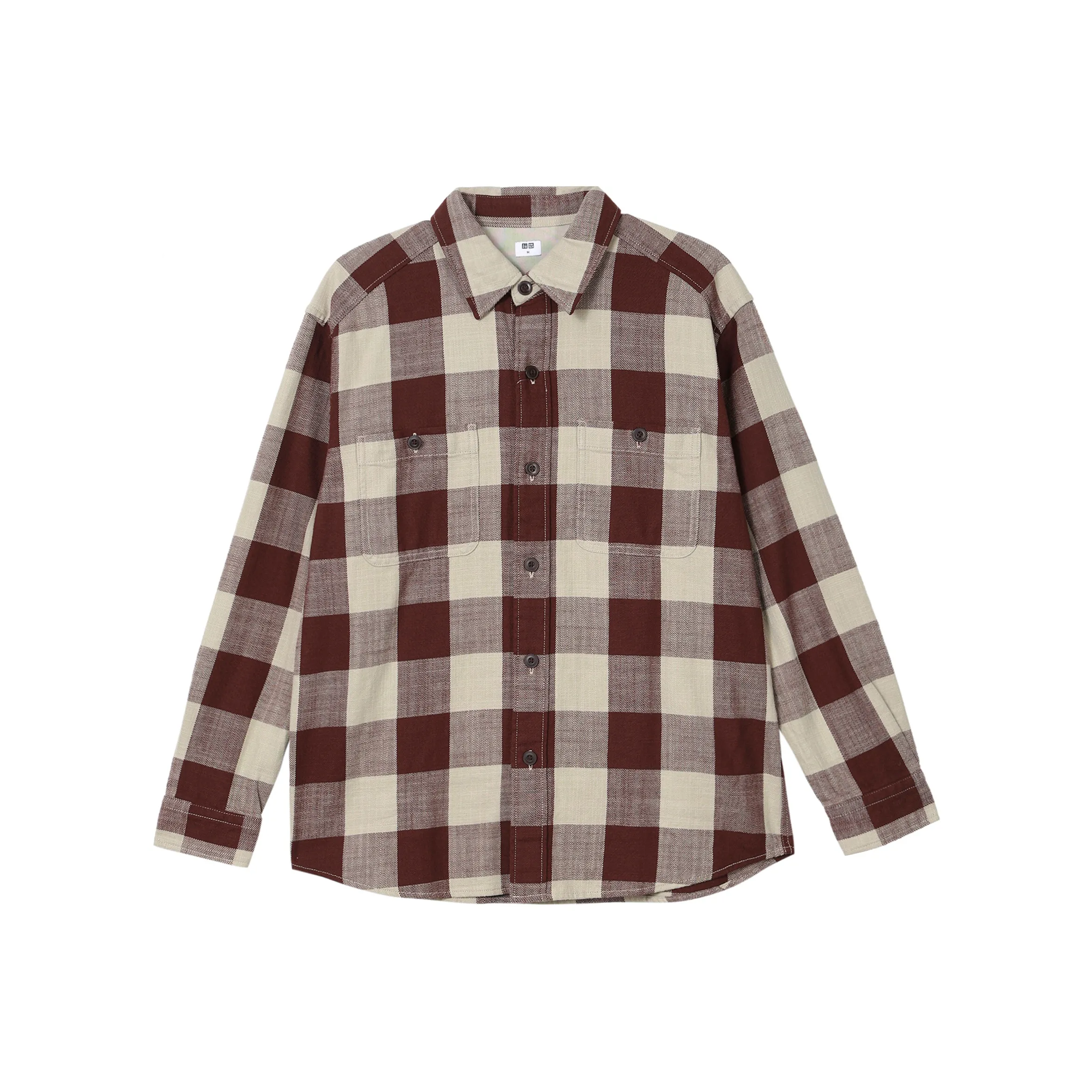 UNIQLO Shirts Unisex Dark Red