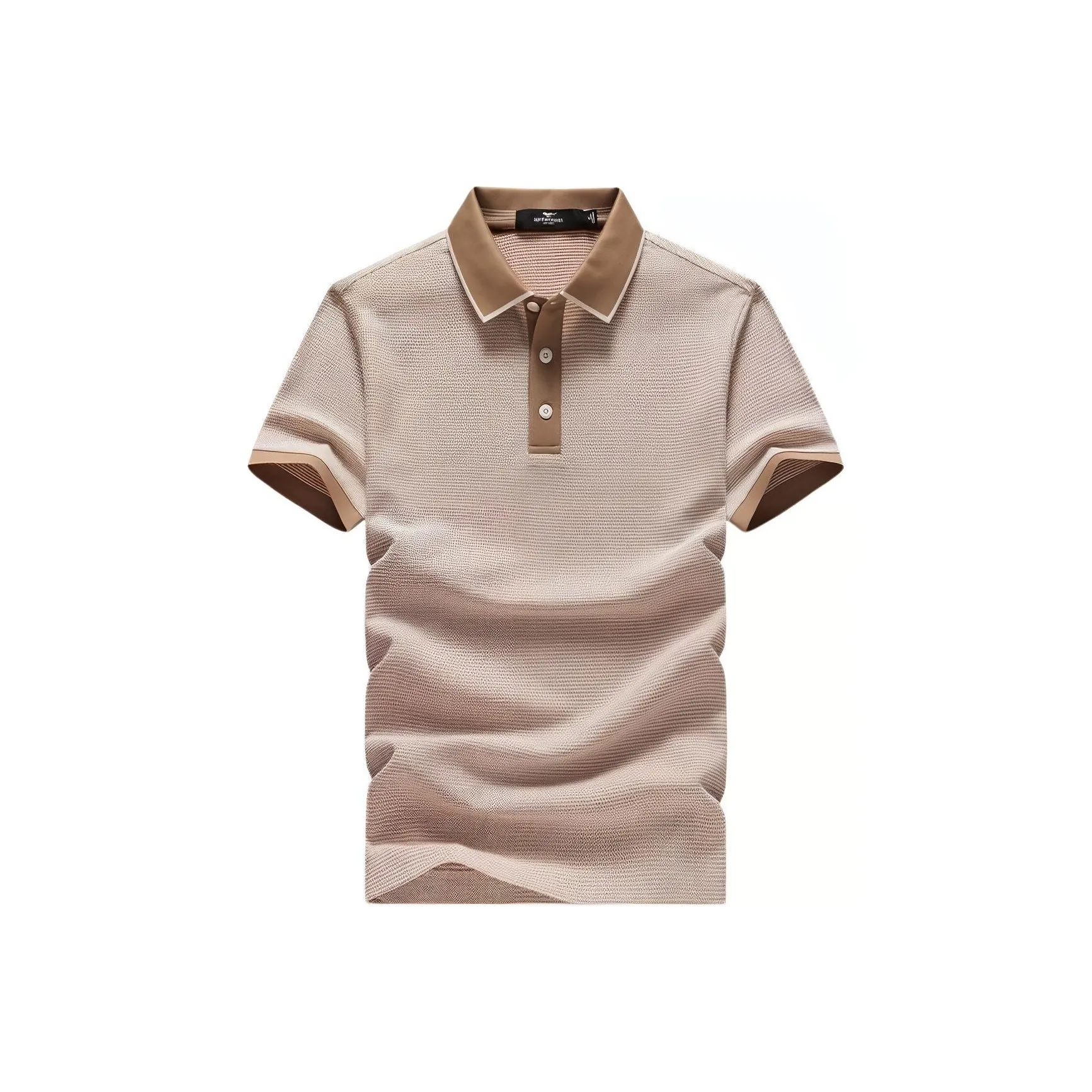 SEPTWOLVES Поло Мужское Темный Абрикос