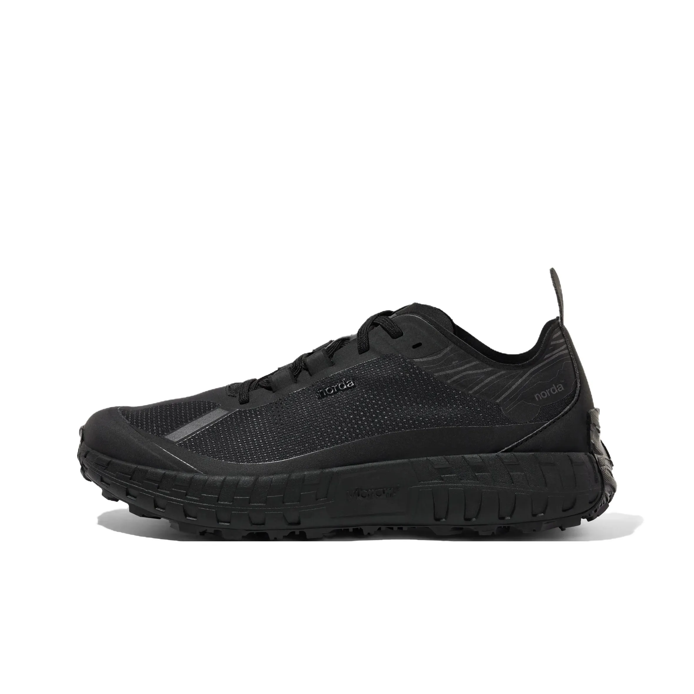 NORDA 001 Breathable And Wear resistant Low Top Trail Running Shoes Men's Black