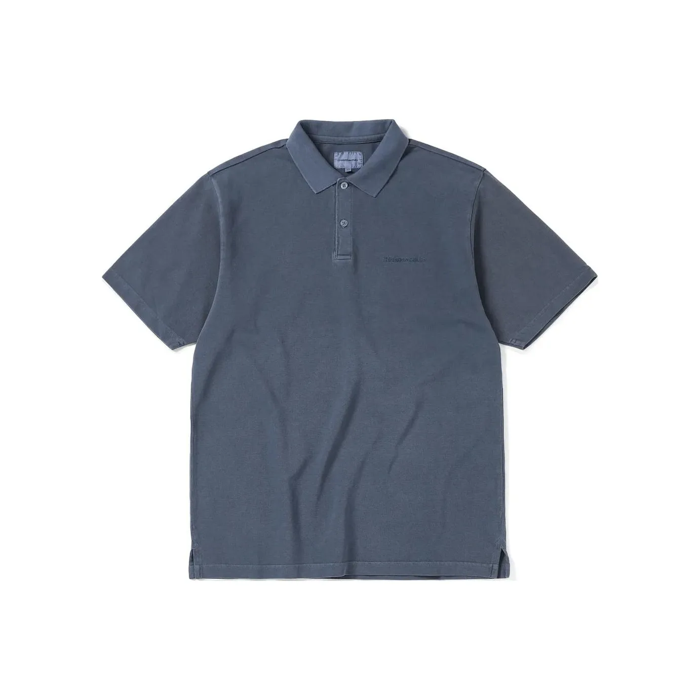 Thisisneverthat SS24 T Logo S/S Jersey Polo Shirt Unisex Marine Blue