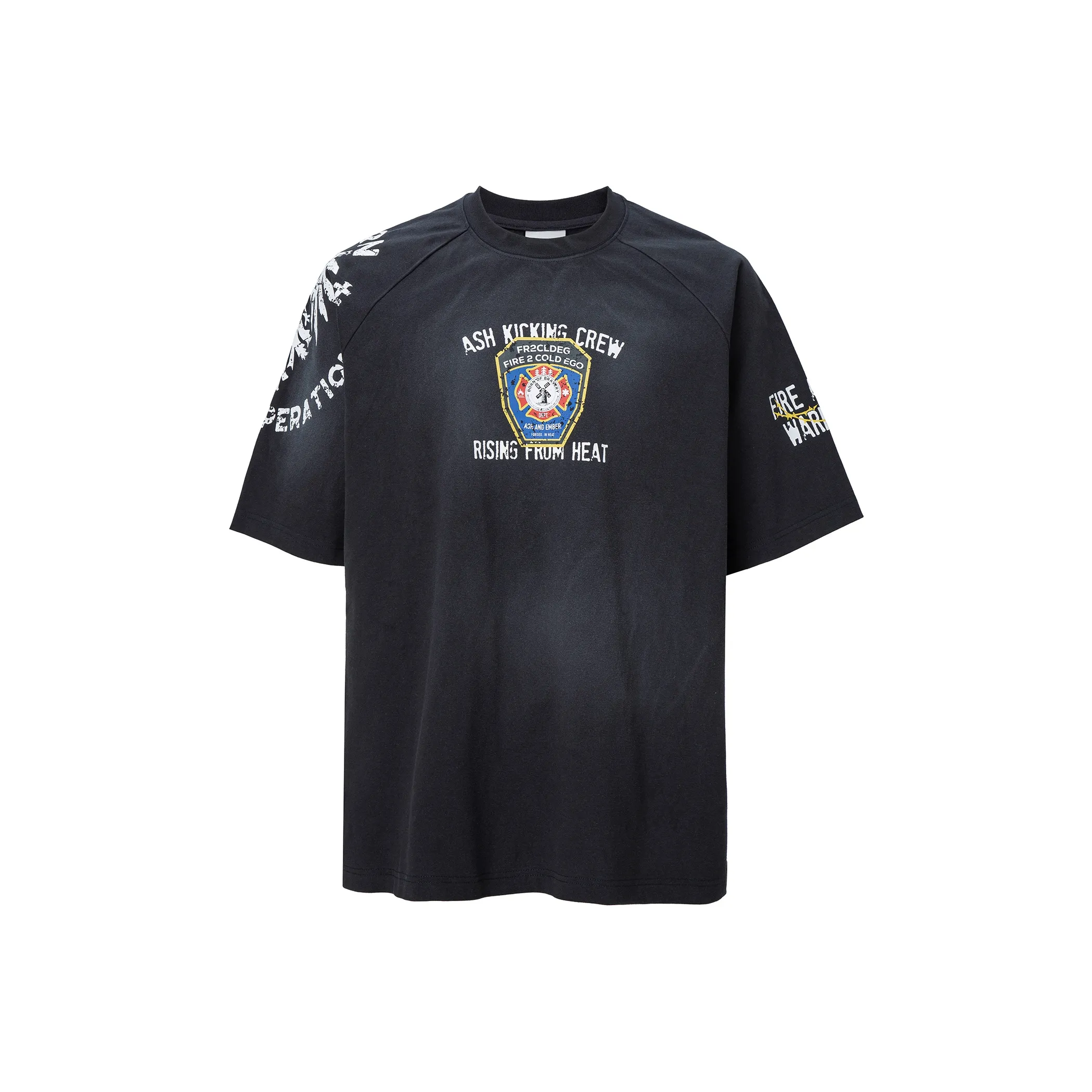 FIRE 2 COLD EGO T-Shirt Унисекс Темно-серый