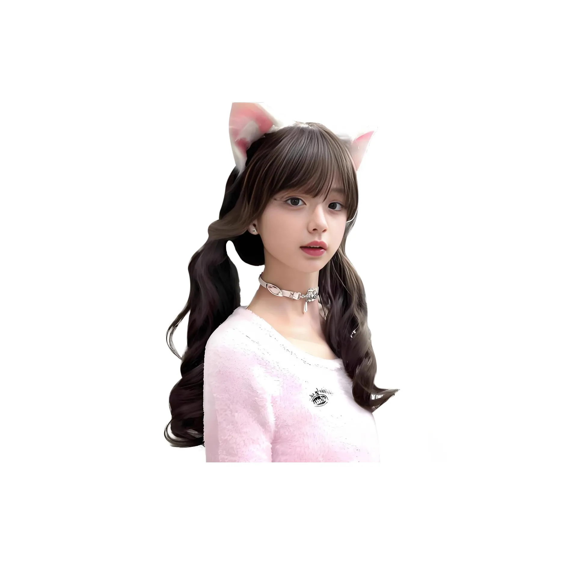 GLUNA Soft and Tender LIKE Хлопок. Лолита Длинная Кудрявая Большая волна Перука