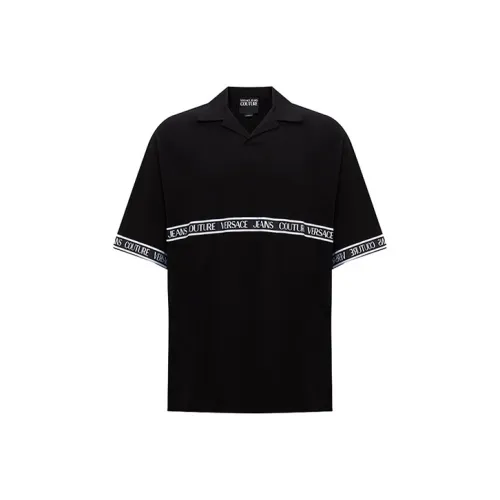 VERSACE JEANS Черный Мужское Поло