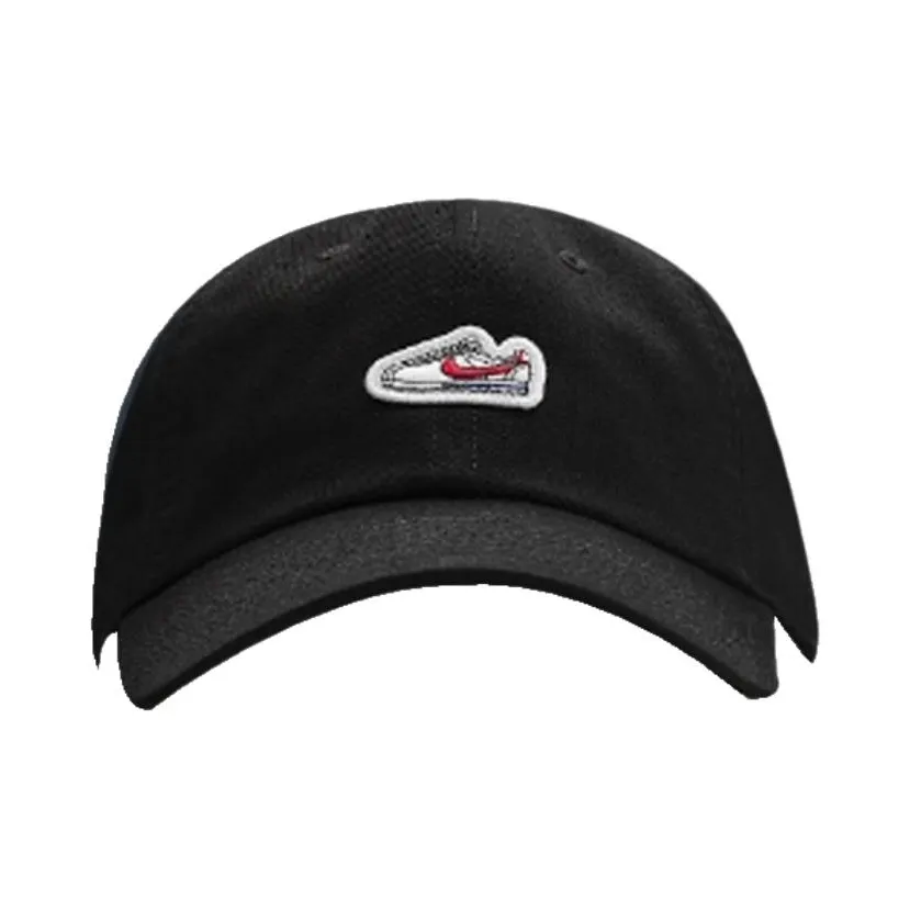 Nike Хлопковые кепки унисекс черные