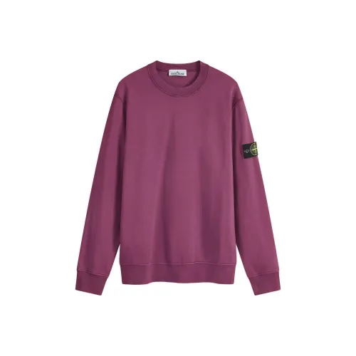 STONE ISLAND Фиолетовый Унисекс Свитшоты