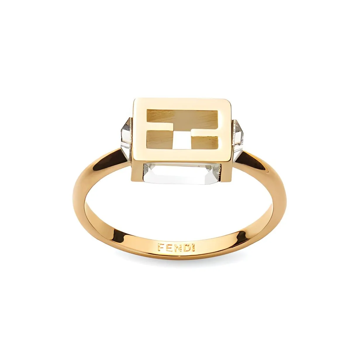 FENDI Baguette Кольца Золотой Женские