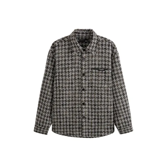 GXG Shirts Unisex Black Coffee Plaid