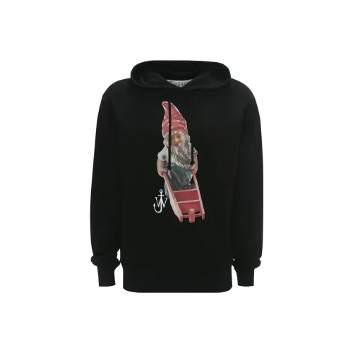 JW Anderson Черный Мужские Свитшоты