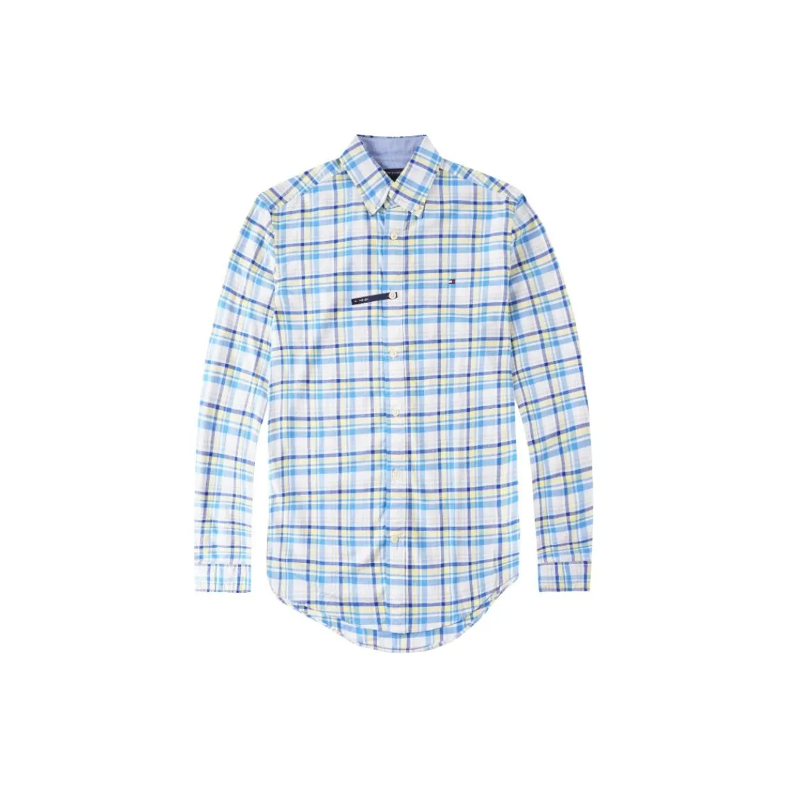 Tommy Hilfiger Рубашка Мужская Синяя