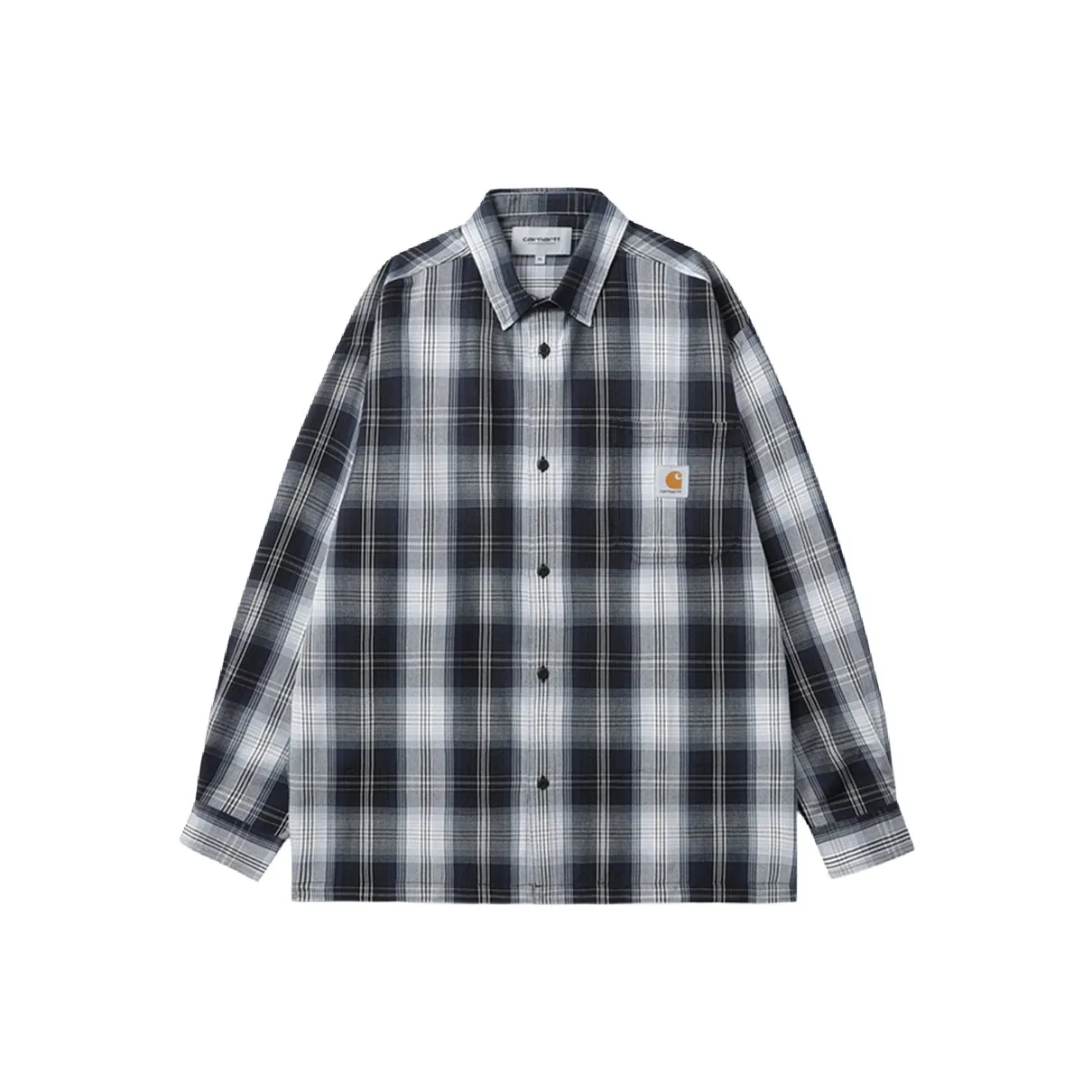 Carhartt WIP SS25 Рубашка Мужская Армейский Синий