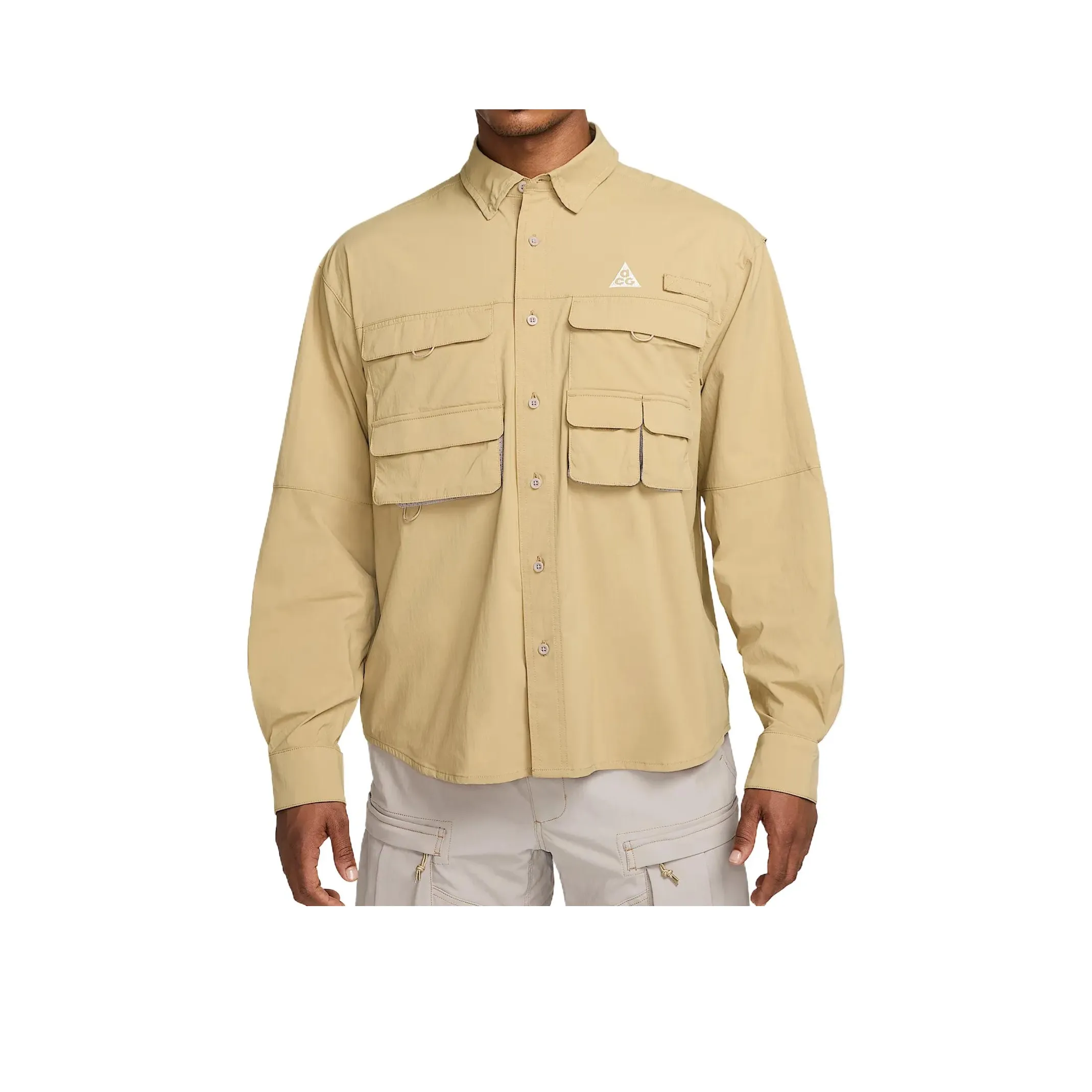 Nike Dri FIT ADV Shirts Men Beige
