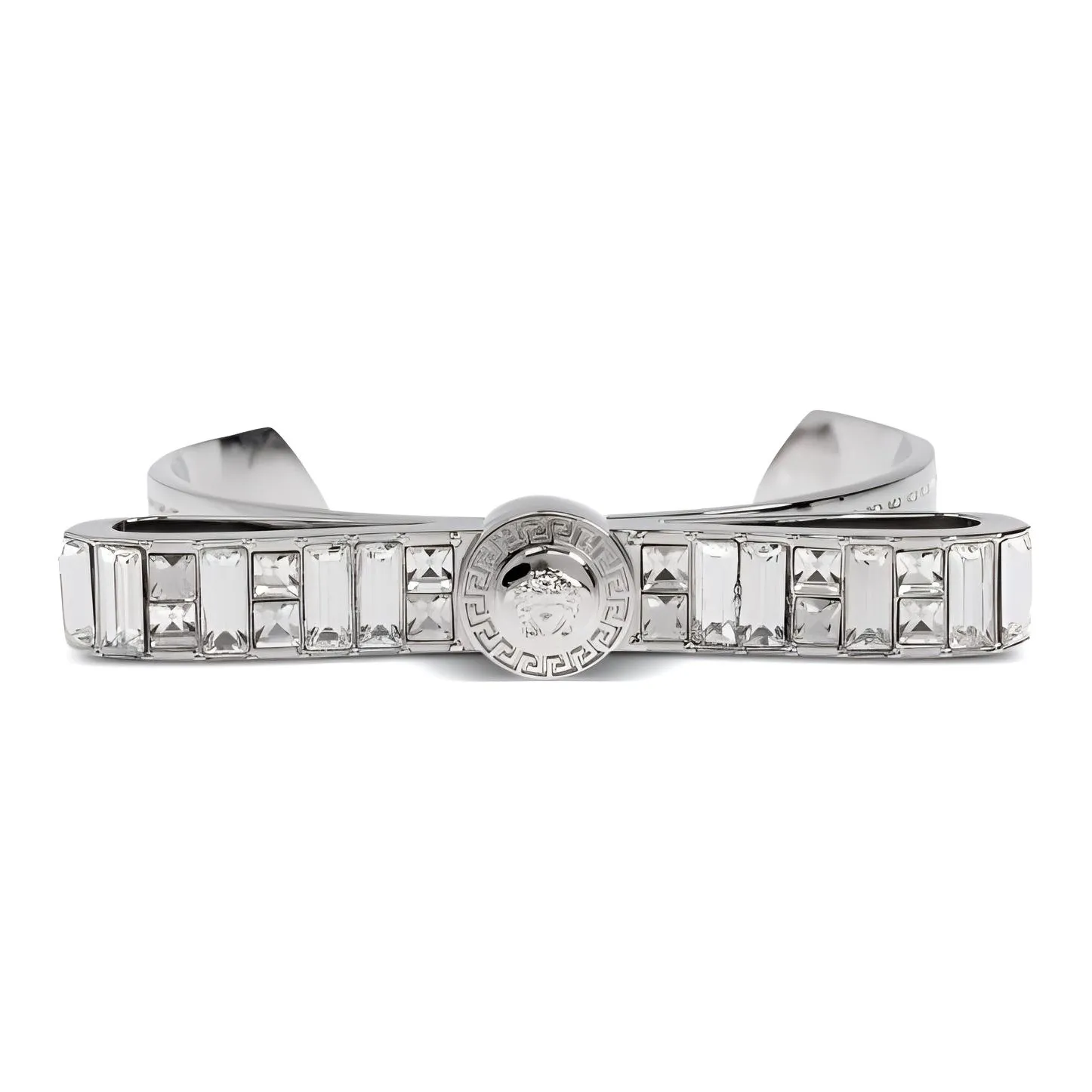 VERSACE Embellished Open Cuff Bracelet