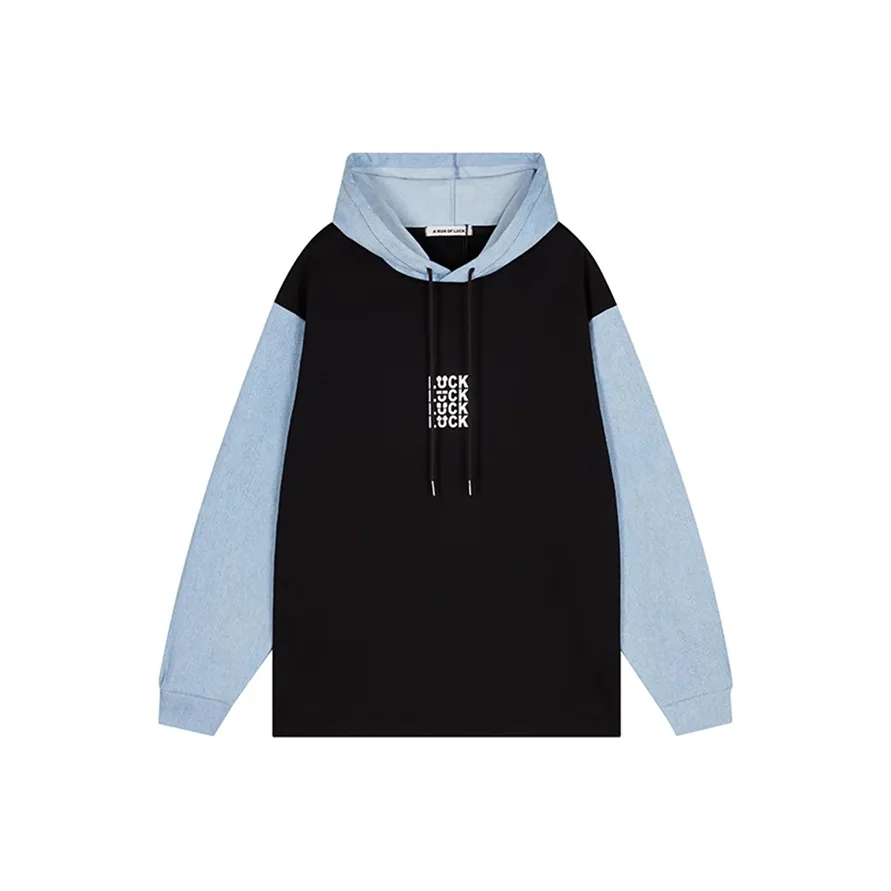 A RUN OF LUCK Свитшот Унисекс Деним